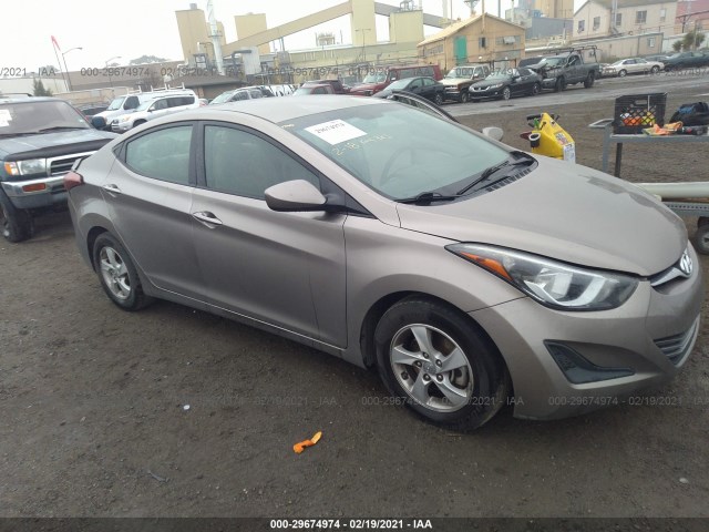 HYUNDAI ELANTRA 2014 5npdh4ae1eh465733