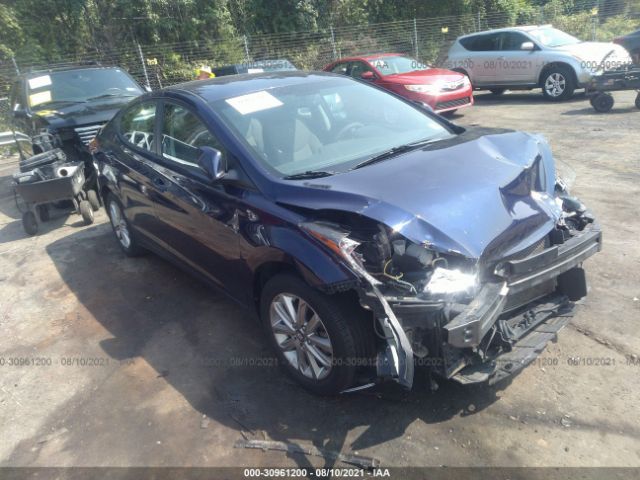 HYUNDAI ELANTRA 2014 5npdh4ae1eh481947