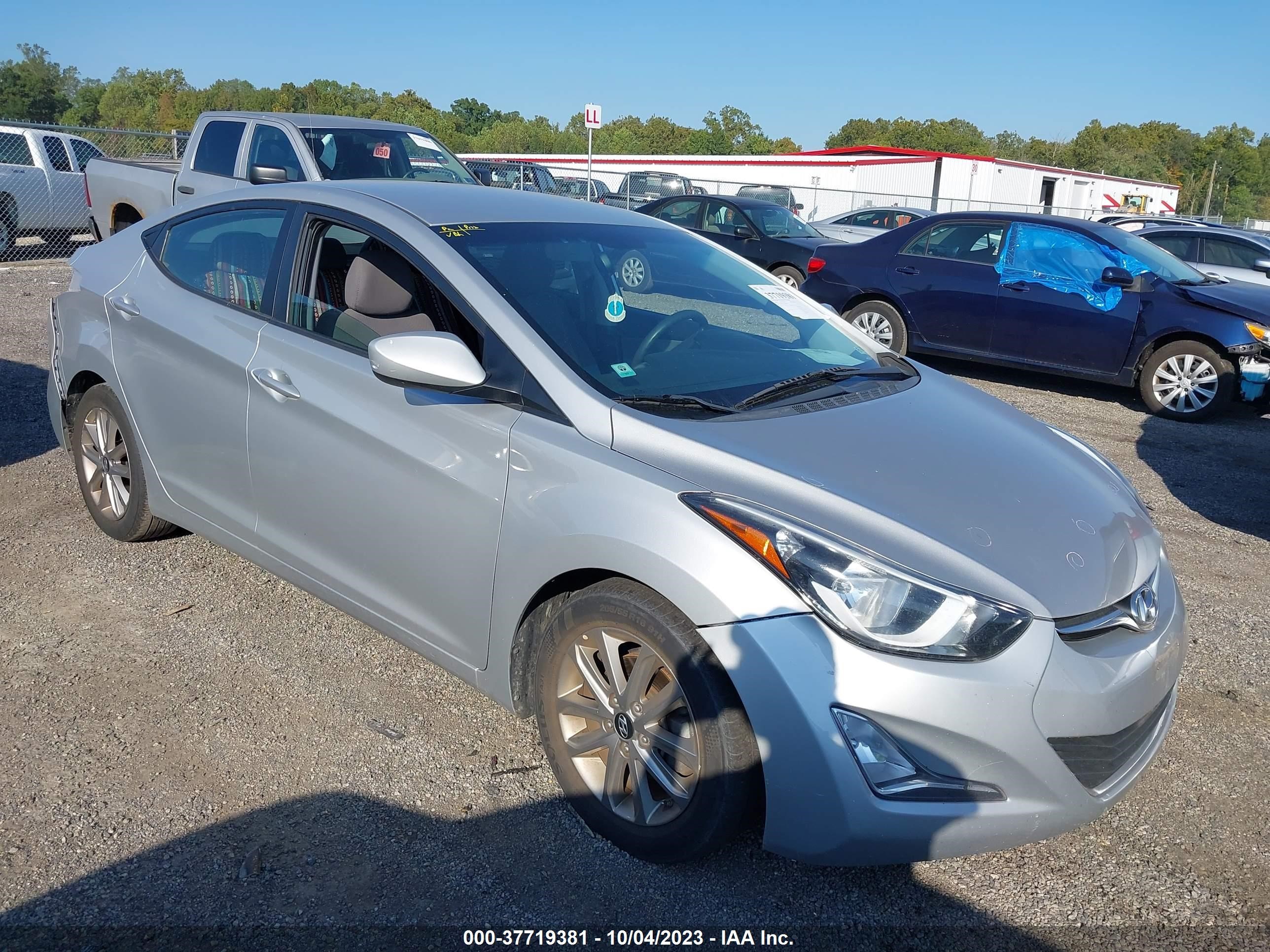 HYUNDAI ELANTRA 2014 5npdh4ae1eh484587