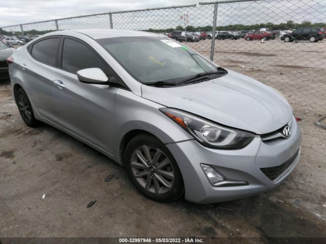 HYUNDAI ELANTRA 2014 5npdh4ae1eh484797