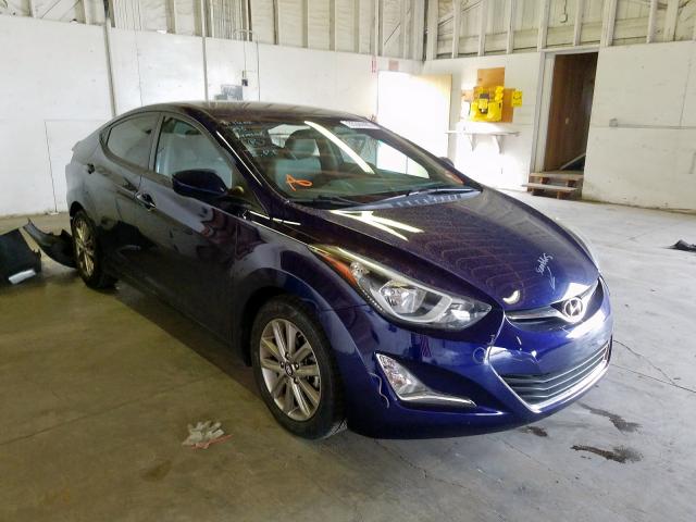 HYUNDAI ELANTRA SE 2014 5npdh4ae1eh486534