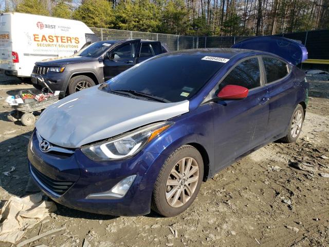 HYUNDAI ELANTRA SE 2014 5npdh4ae1eh486561