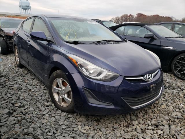 HYUNDAI ELANTRA SE 2014 5npdh4ae1eh487988