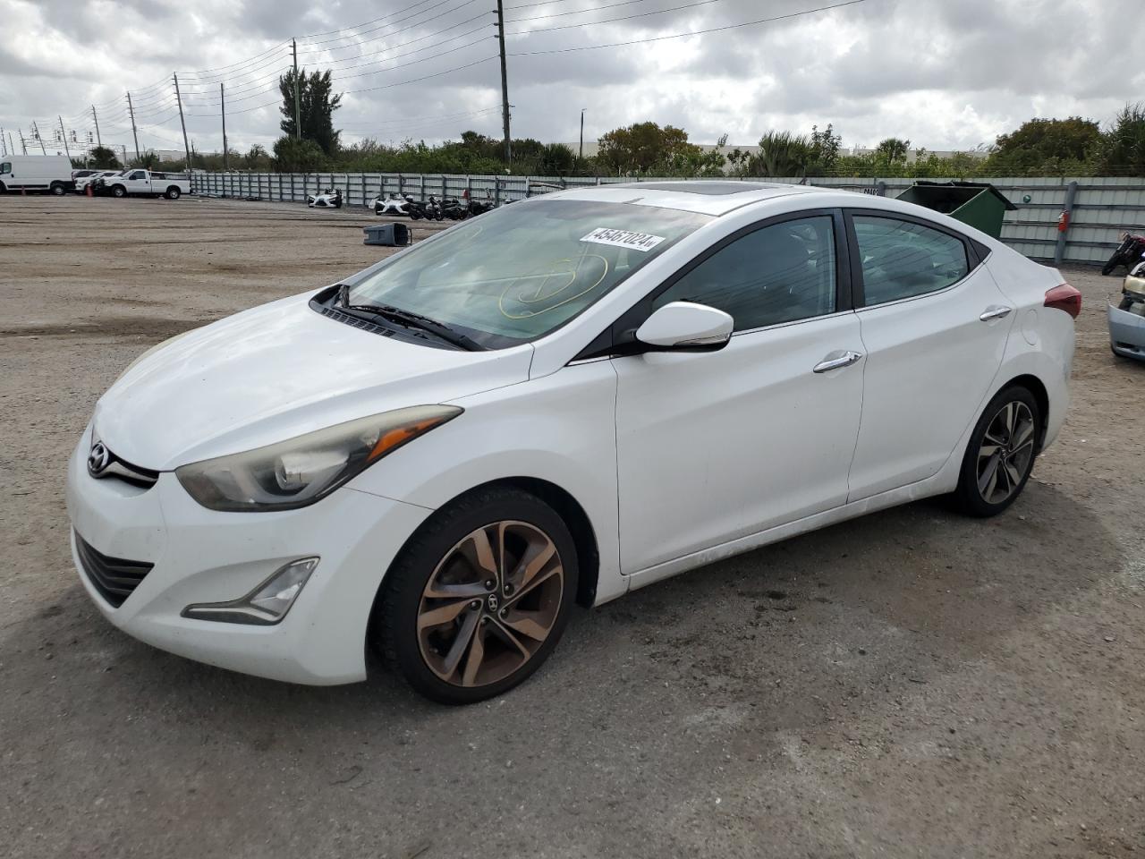 HYUNDAI ELANTRA 2014 5npdh4ae1eh490695