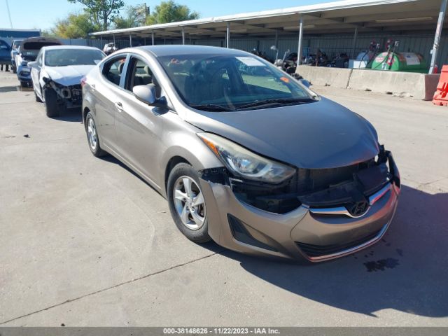 HYUNDAI ELANTRA 2014 5npdh4ae1eh492088