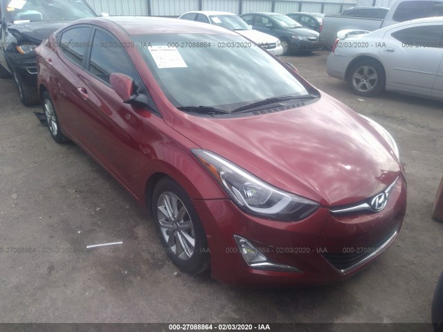 HYUNDAI ELANTRA 2014 5npdh4ae1eh494147