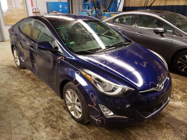 HYUNDAI ELANTRA SE 2014 5npdh4ae1eh500724