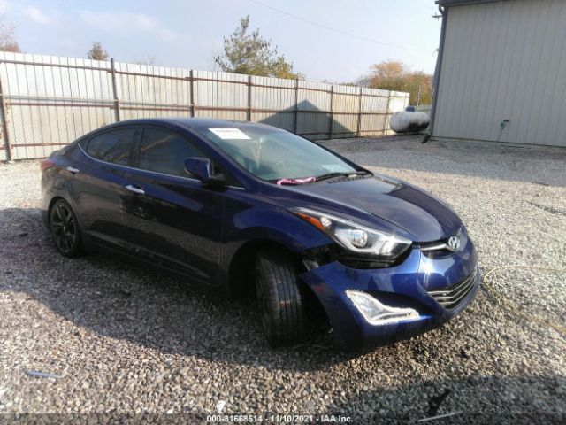 HYUNDAI ELANTRA 2014 5npdh4ae1eh511920