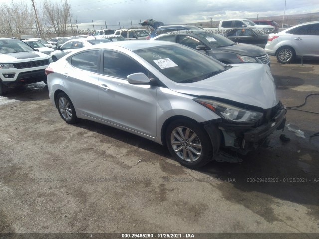 HYUNDAI ELANTRA 2014 5npdh4ae1eh515627