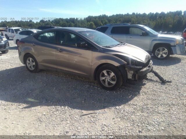 HYUNDAI ELANTRA 2014 5npdh4ae1eh518429