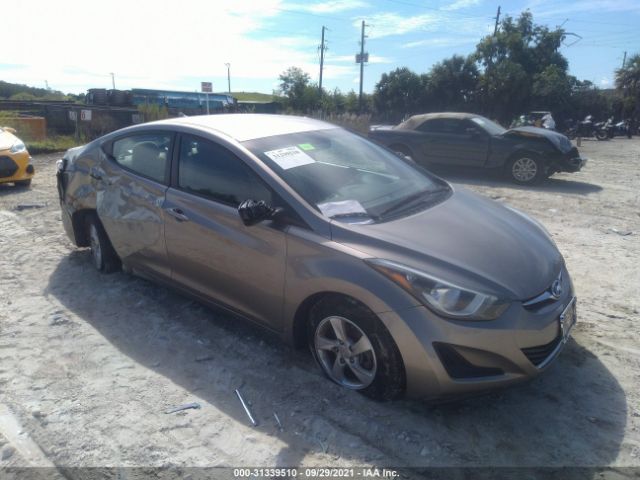 HYUNDAI ELANTRA 2014 5npdh4ae1eh519211