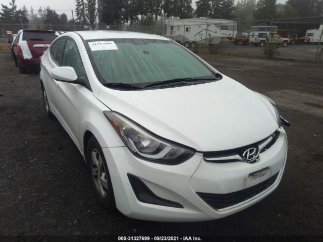 HYUNDAI ELANTRA 2014 5npdh4ae1eh526658