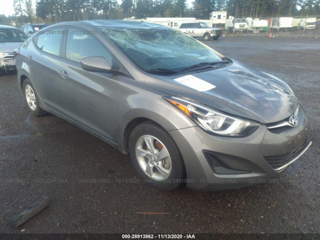 HYUNDAI ELANTRA 2014 5npdh4ae1eh527020