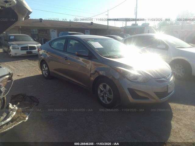 HYUNDAI ELANTRA 2014 5npdh4ae1eh527485