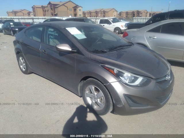 HYUNDAI ELANTRA 2014 5npdh4ae1eh528393