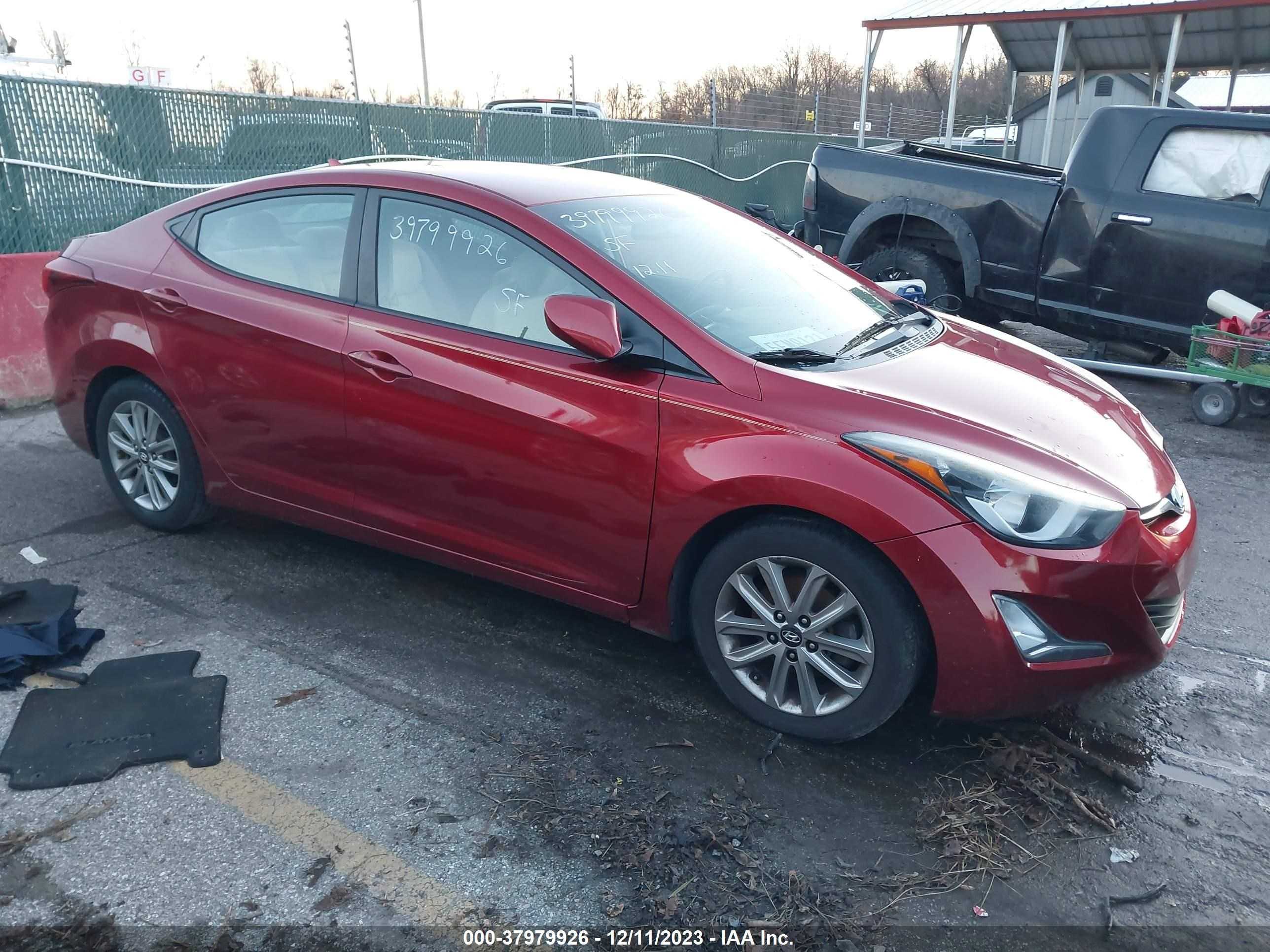 HYUNDAI ELANTRA 2014 5npdh4ae1eh532007