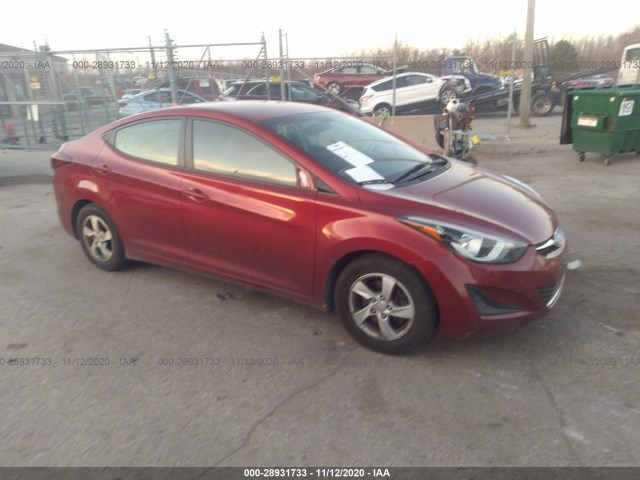 HYUNDAI ELANTRA 2014 5npdh4ae1eh532766