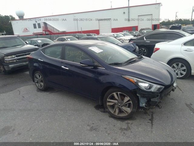 HYUNDAI ELANTRA 2014 5npdh4ae1eh537773