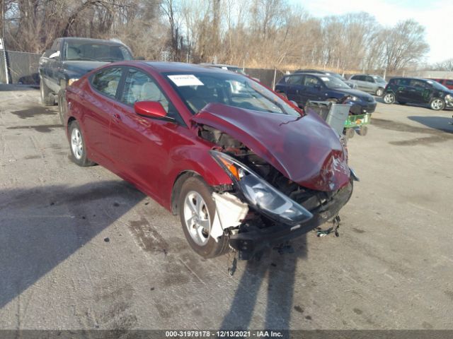 HYUNDAI ELANTRA 2014 5npdh4ae1eh539314