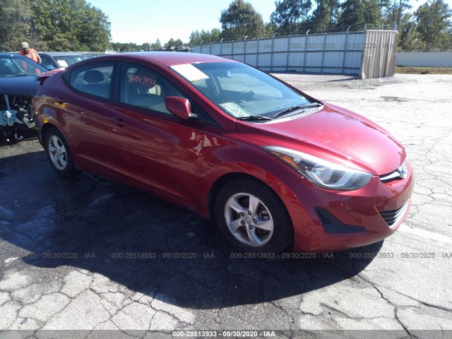 HYUNDAI ELANTRA 2014 5npdh4ae1eh546330