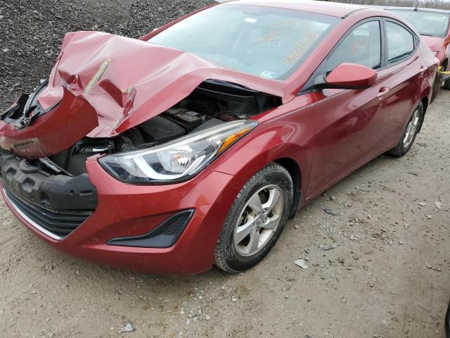 HYUNDAI ELANTRA SE 2015 5npdh4ae1fh556874