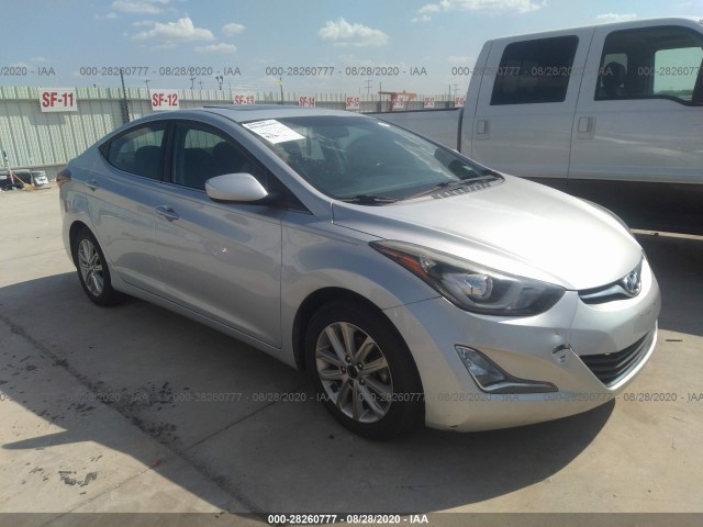 HYUNDAI ELANTRA 2015 5npdh4ae1fh557488