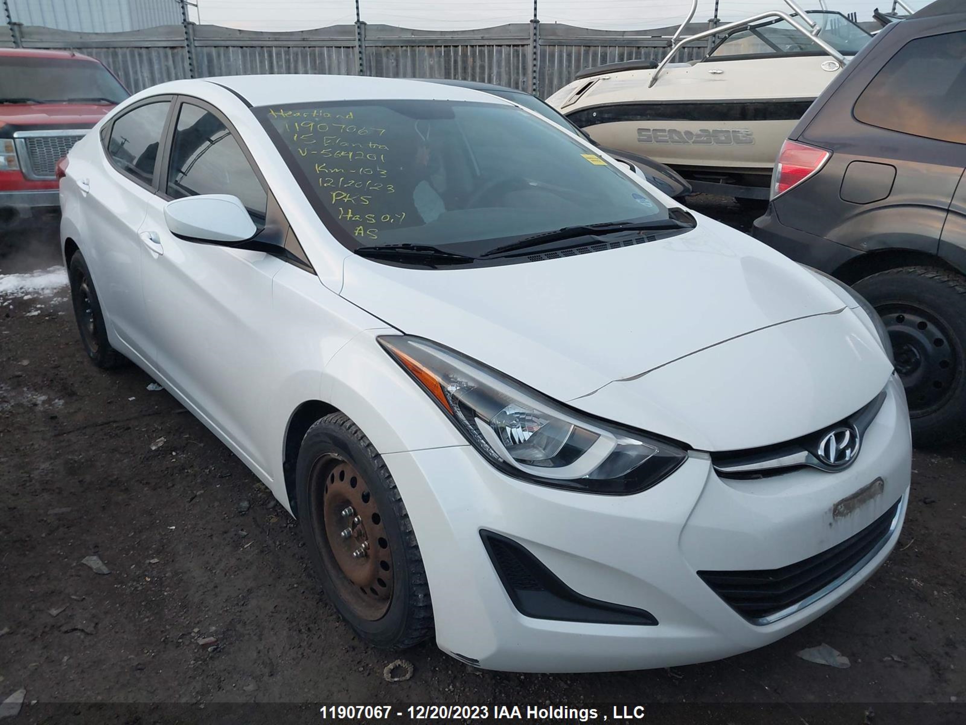 HYUNDAI ELANTRA 2015 5npdh4ae1fh564201