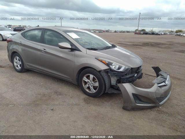 HYUNDAI ELANTRA 2015 5npdh4ae1fh564652