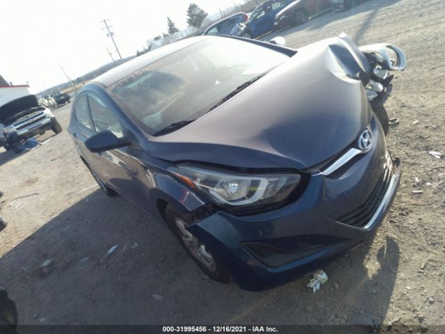 HYUNDAI ELANTRA 2015 5npdh4ae1fh581354