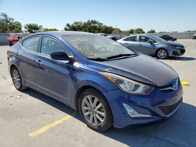 HYUNDAI ELANTRA SE 2015 5npdh4ae1fh617303