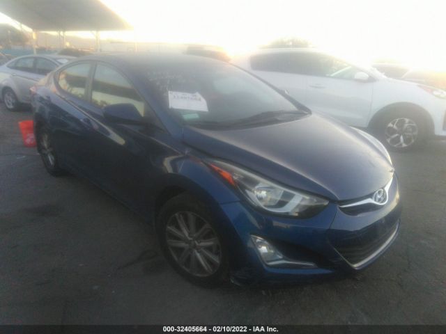 HYUNDAI ELANTRA 2015 5npdh4ae1fh632173