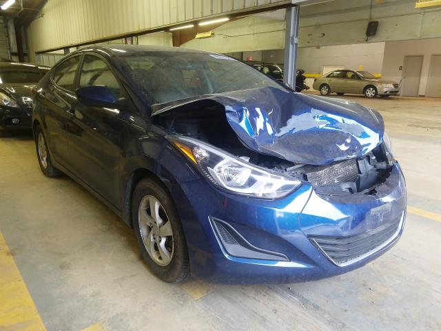 HYUNDAI ELANTRA SE 2015 5npdh4ae1fh641729