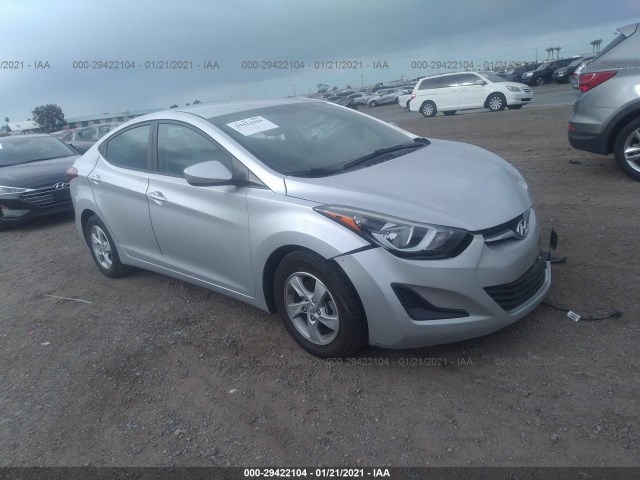 HYUNDAI ELANTRA 2015 5npdh4ae1fh646185