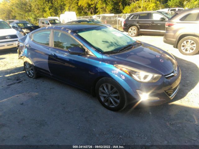 HYUNDAI ELANTRA 2016 5npdh4ae1gh653414