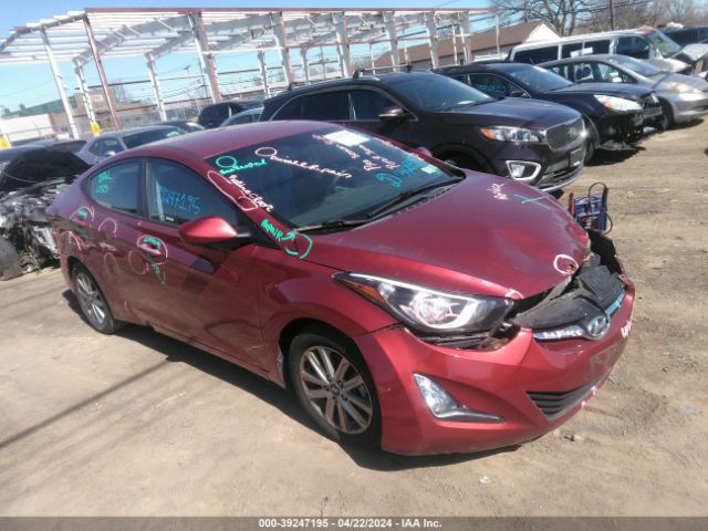 HYUNDAI ELANTRA 2016 5npdh4ae1gh654563