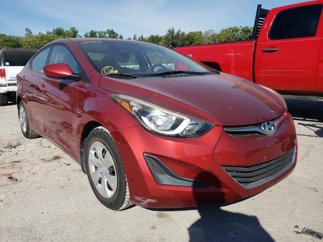 HYUNDAI ELANTRA SE 2016 5npdh4ae1gh664137