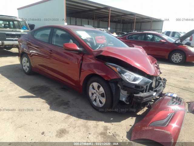 HYUNDAI ELANTRA 2016 5npdh4ae1gh665949