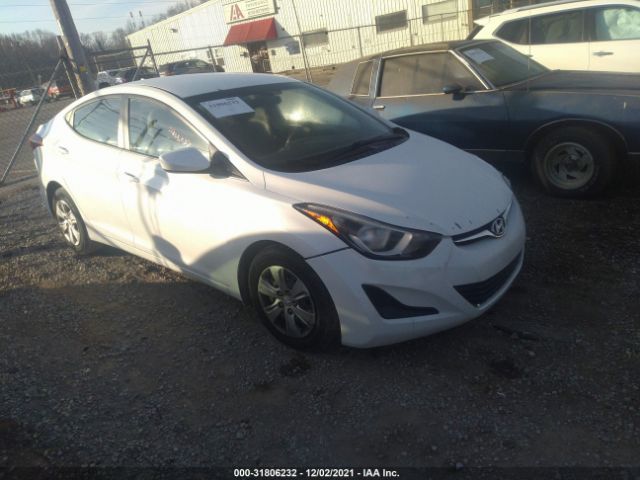 HYUNDAI ELANTRA 2016 5npdh4ae1gh666356