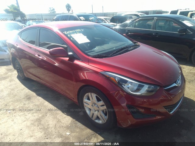 HYUNDAI ELANTRA 2016 5npdh4ae1gh667863