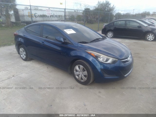 HYUNDAI ELANTRA 2016 5npdh4ae1gh671301