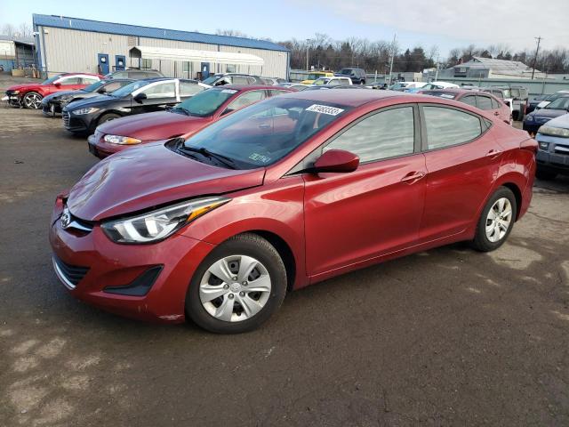 HYUNDAI ELANTRA SE 2016 5npdh4ae1gh679835