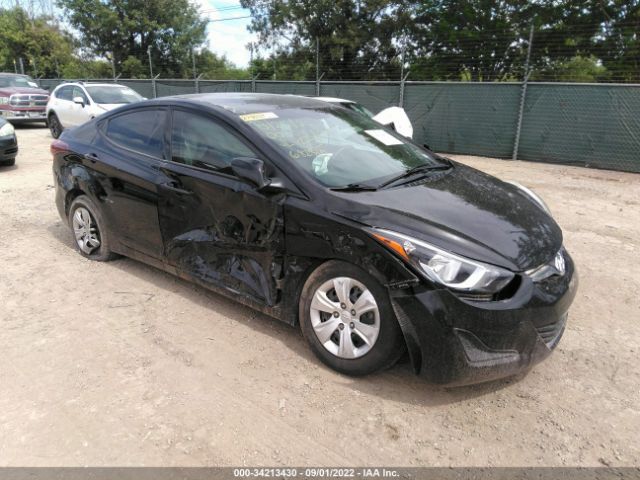 HYUNDAI ELANTRA 2016 5npdh4ae1gh682315