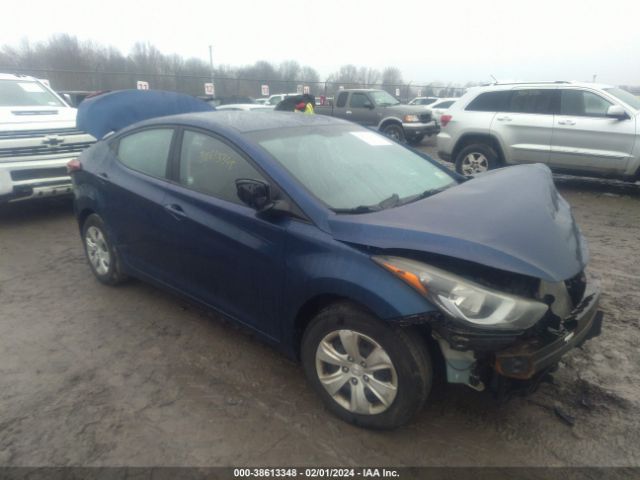 HYUNDAI ELANTRA 2016 5npdh4ae1gh685487