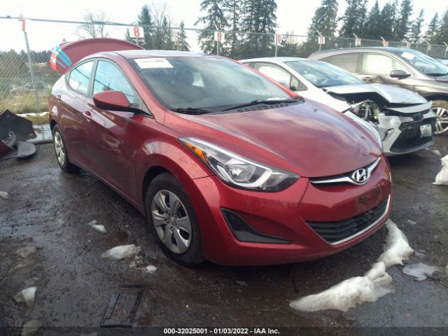 HYUNDAI ELANTRA 2016 5npdh4ae1gh687336