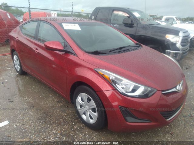 HYUNDAI ELANTRA 2016 5npdh4ae1gh687739