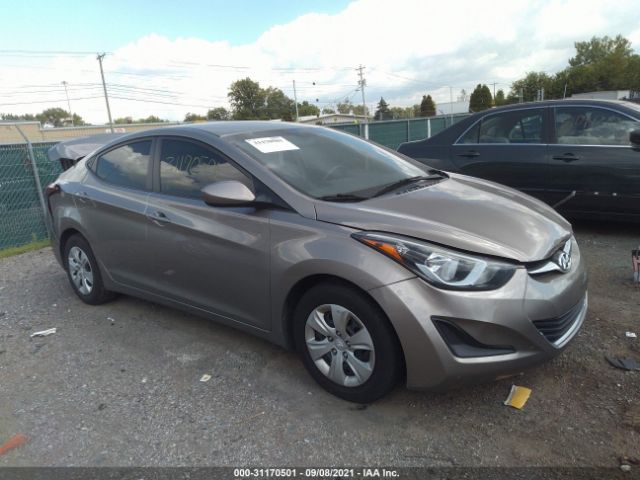 HYUNDAI ELANTRA 2016 5npdh4ae1gh690110