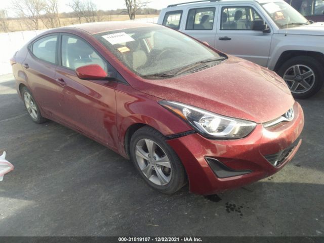 HYUNDAI ELANTRA 2016 5npdh4ae1gh694528