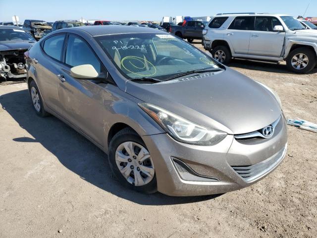 HYUNDAI ELANTRA SE 2016 5npdh4ae1gh694917