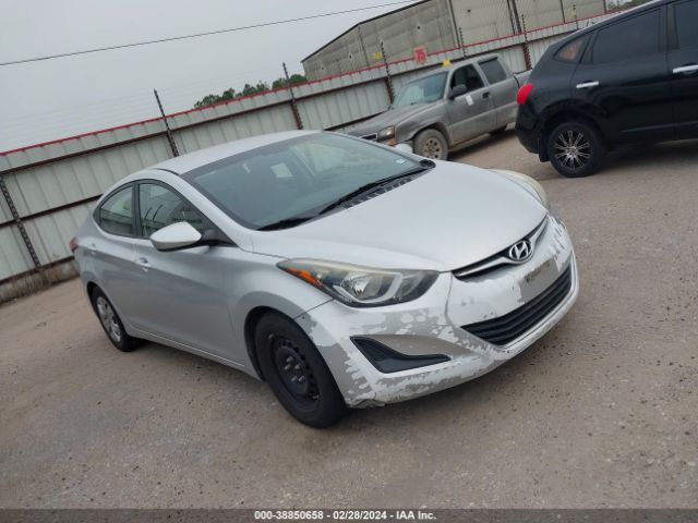 HYUNDAI ELANTRA 2016 5npdh4ae1gh697784