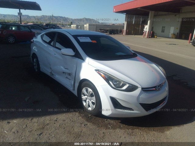 HYUNDAI ELANTRA 2016 5npdh4ae1gh701512